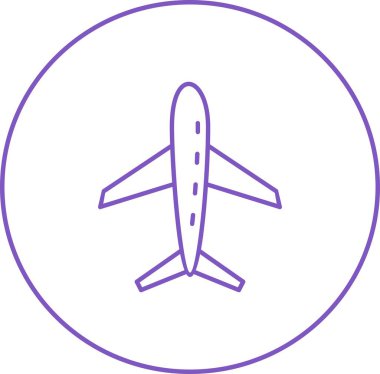 Eşsiz Uçuş Vektör Satırı Simgesi