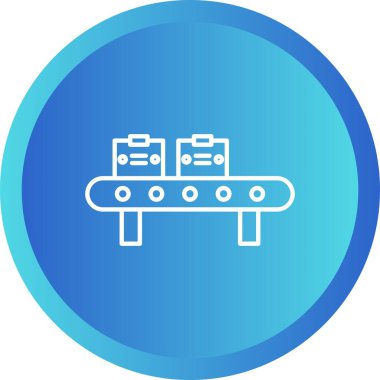 Eşsiz Taşıyıcı Satır Vektörü Simgesi