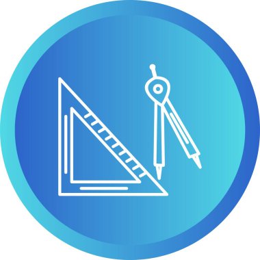 Eşsiz Kare Satır vektörü simgesi