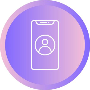 Eşsiz Kullanıcı Deneyimi Satır Vektörü Simgesi