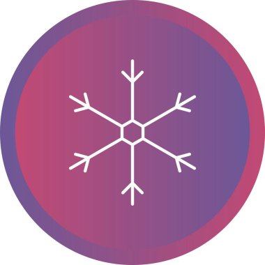 Eşsiz Soğutma Satırı Vektörü Simgesi