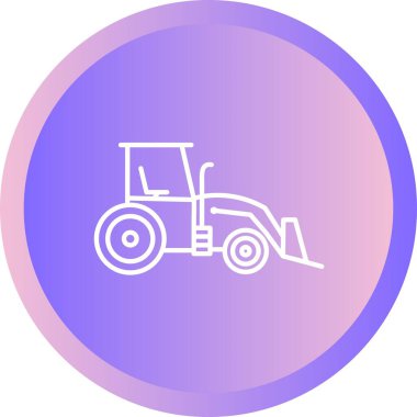 Eşsiz Yükleyici Satır Vektörü Simgesi