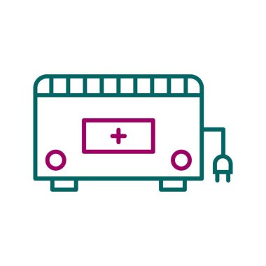 Eşsiz Convektör Satır Vektörü Simgesi