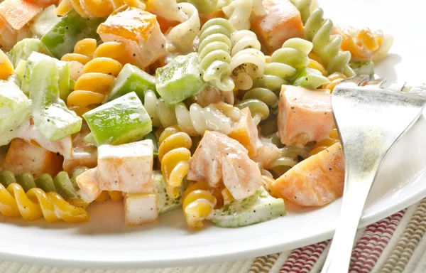 Insalata di pasta gustosa — Foto Stock