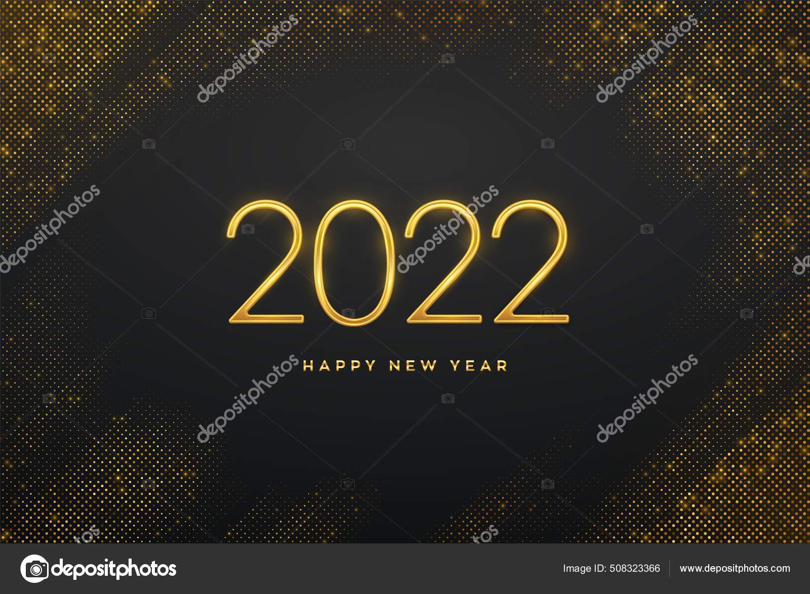 Веселый рождественский текст в красном и зеленом цветах