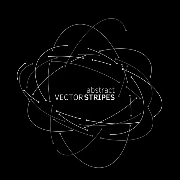 Abstrakte Vektorlinien — Stockvektor
