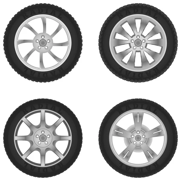 Wheels — Stock Vector