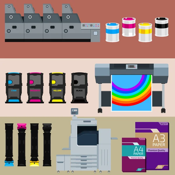 Set de poligrafía — Archivo Imágenes Vectoriales