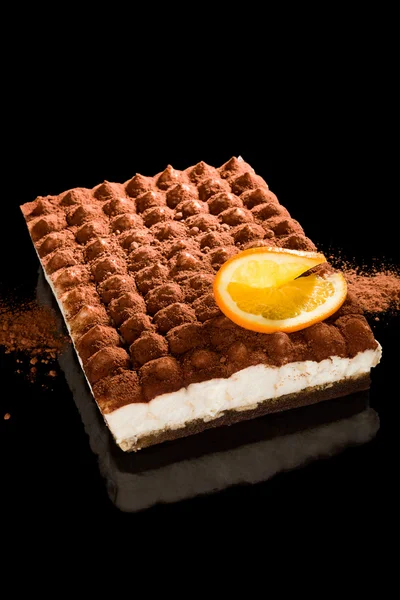 Köstliches Tiramisu-Dessert. — Stockfoto