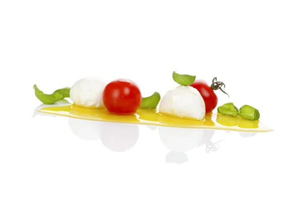 Friss, finom caprese. — Stock Fotó