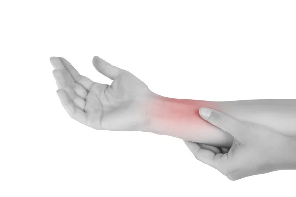 Forearm muslce strain. — Stock Photo, Image