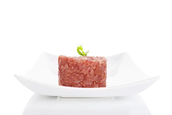 Tonfisk tartar. — Stockfoto