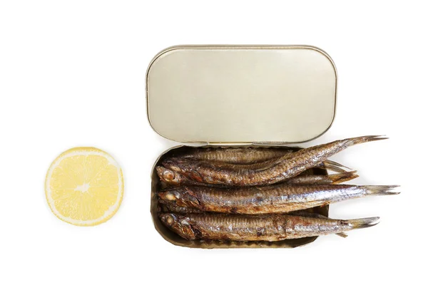 Canned sardines. — Stock Photo, Image