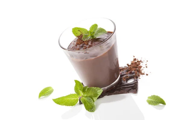 Budino al cioccolato . — Foto Stock