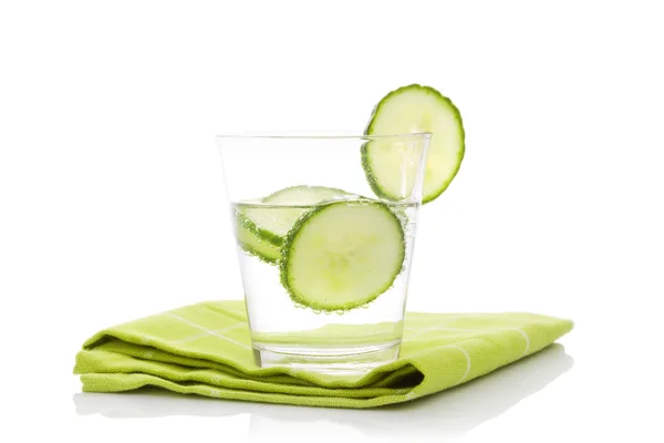 Cucumber lemonade. — Zdjęcie stockowe