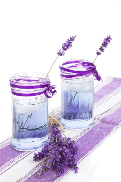 Lavender lemonade. — Stock Photo, Image