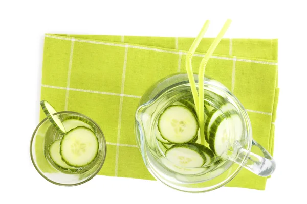 Cucumber lemonade. — Stock Photo, Image