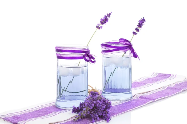 Organic lavender lemonade. — Stock Photo, Image