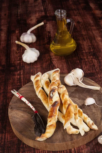 Pizza bread. — Stock Photo, Image