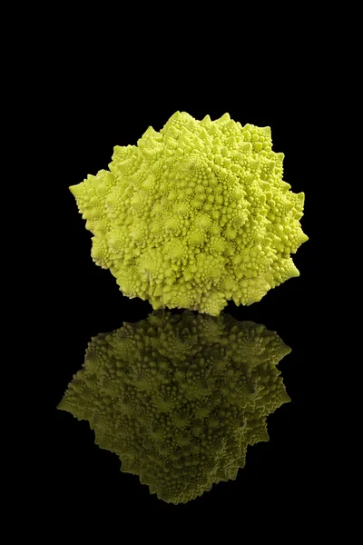 Romanesco broccoli geïsoleerd. — Stockfoto