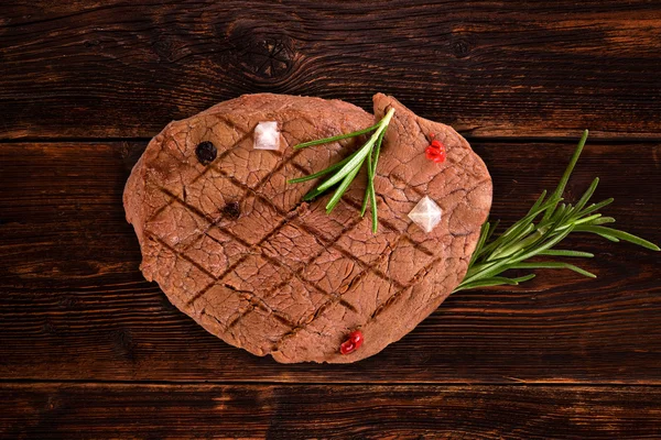 Comida de bistec, estilo country . —  Fotos de Stock