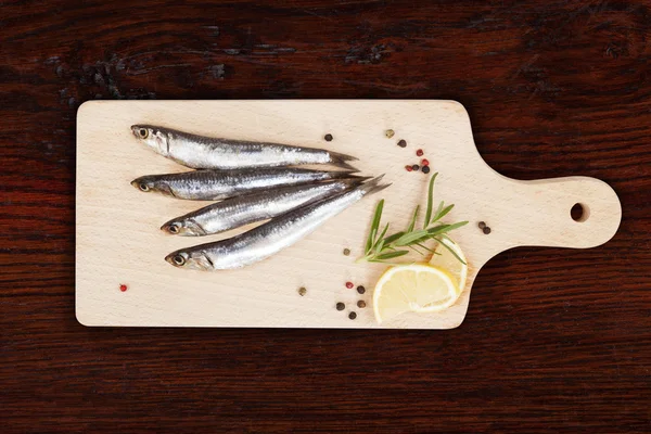 Delicious fresh sardine fish. — Stock Photo, Image