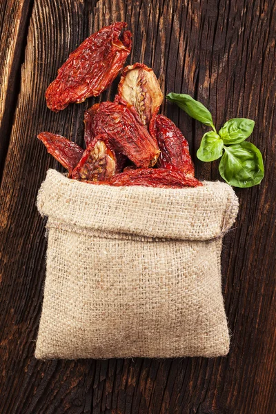 Sundried tomatoes close up — Stock Photo, Image