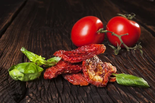 Delicious dried tomatoes — Stock Photo, Image