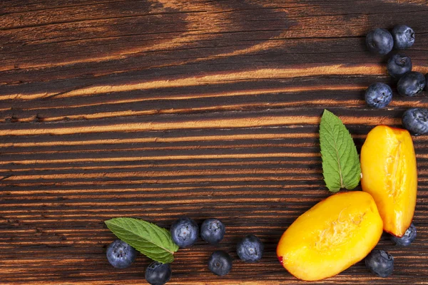 Färsk frukt bakgrund. — Stockfoto