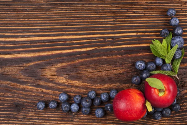 Hintergrund frisches Obst. — Stockfoto