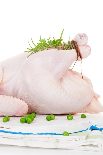 Preparación de pollo al horno . — Foto de Stock