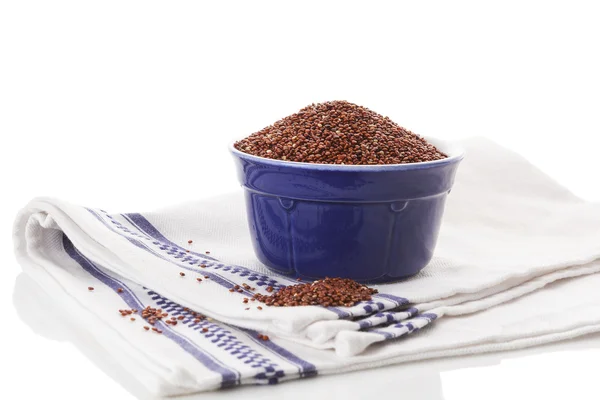 Rote Quinoa-Samen. — Stockfoto