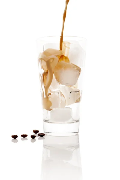 Ledová káva. — Stock fotografie