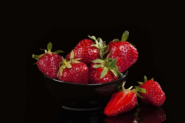 Leckere Erdbeeren. — Stockfoto