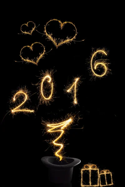 Magical new year 2016. — Stock Photo, Image