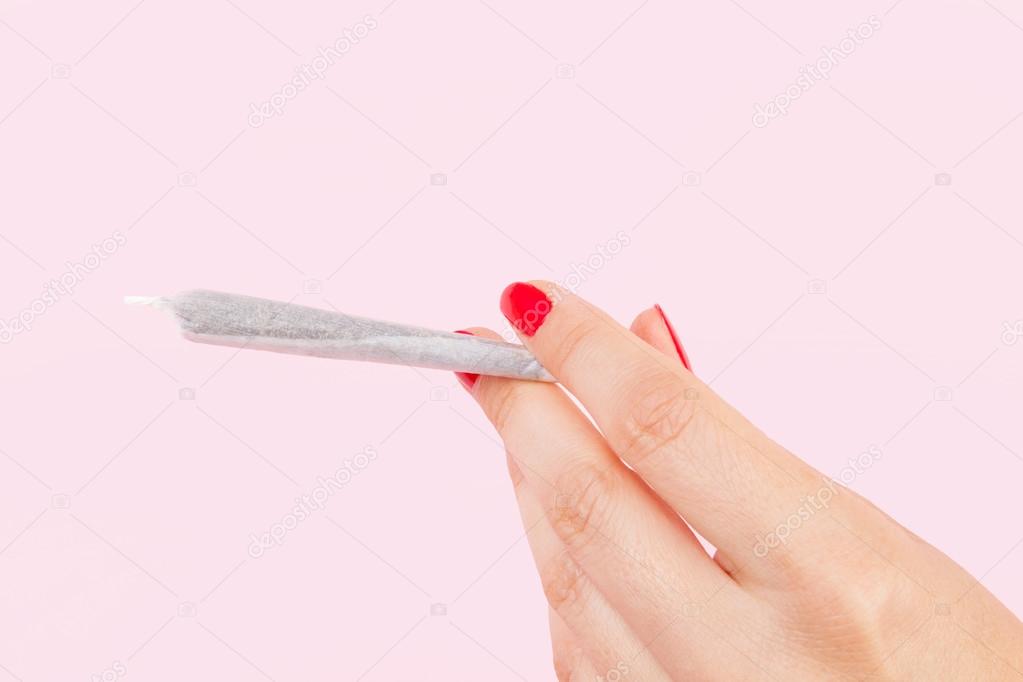 Marijuana joint. Cannabis.