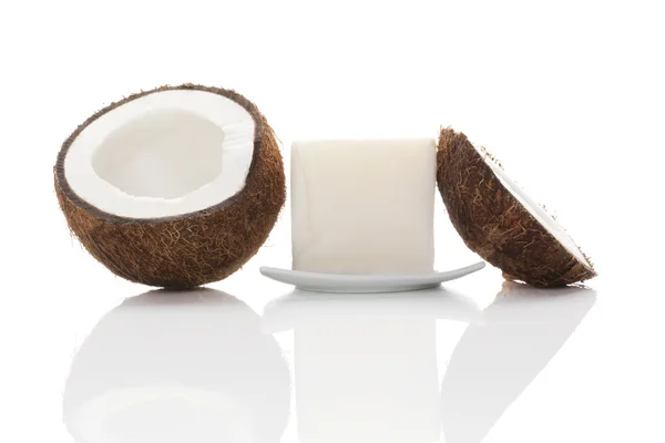 Healthy coconut oil. — Stock Photo, Image