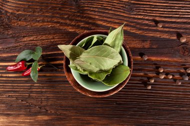 Baharat ve soslar arka plan.