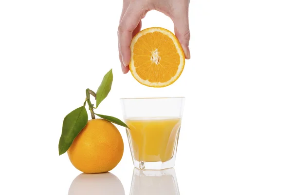 Fresh orange juice. — Stock Photo, Image