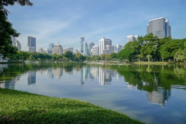 Bangkok modern iş merkezleri ofis binaları