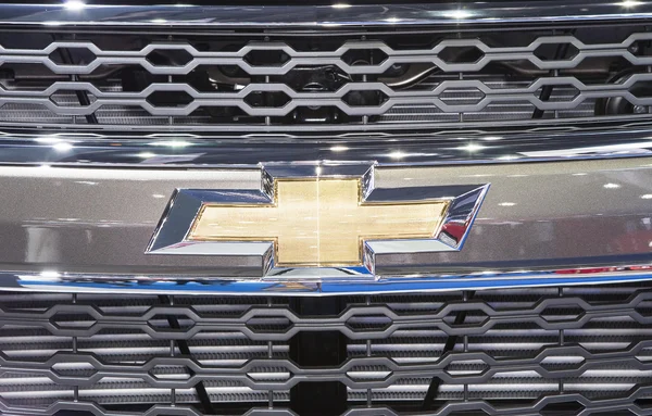 Logo of Chevrolet on bumper — Stock Photo, Image