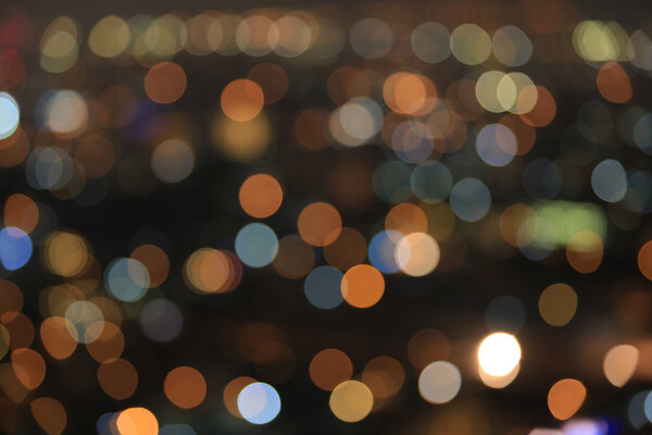 Colorful of sparkling Bokeh Background