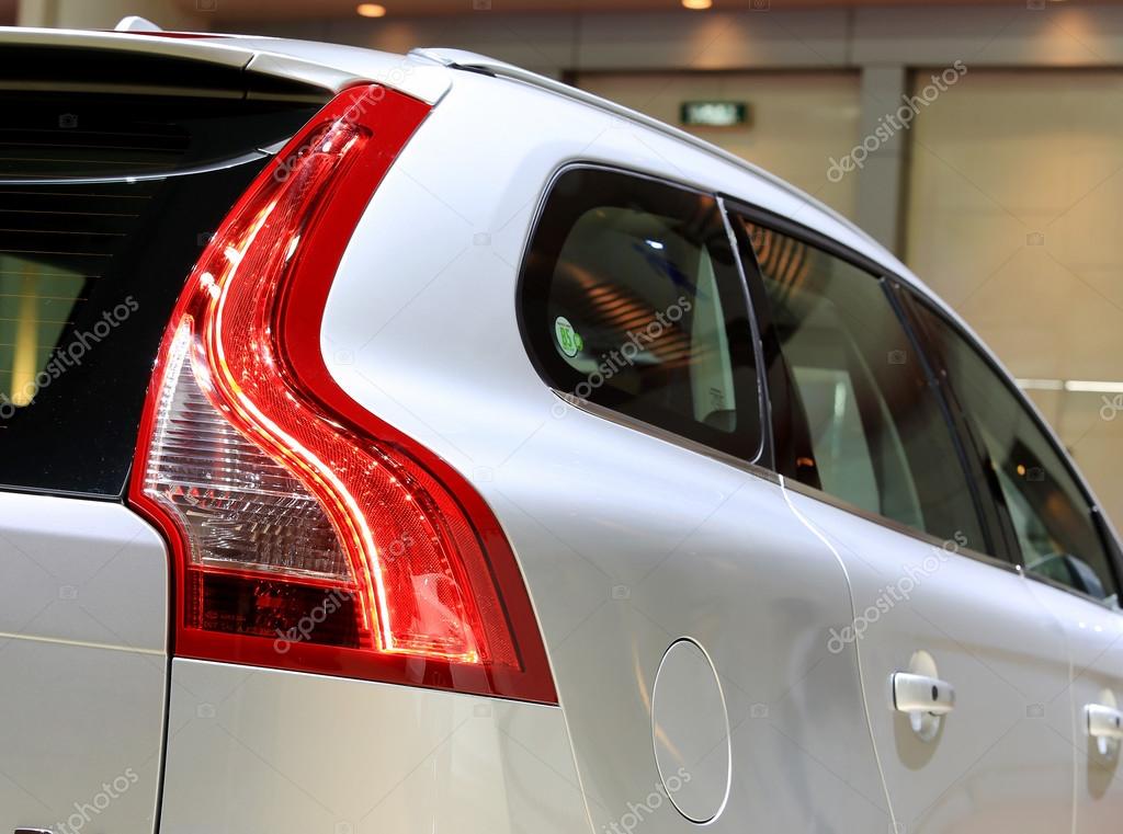 Bangkok - April 2 : brake light of Volvo series XC60 - in display at The 36th Bangkok international Motor Show 2015 on April 2, 2015 in Bangkok Thailand