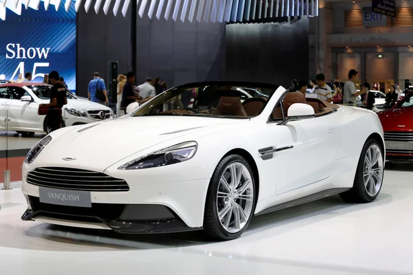 Witte serie van de Aston Martin Vanquish — Stockfoto