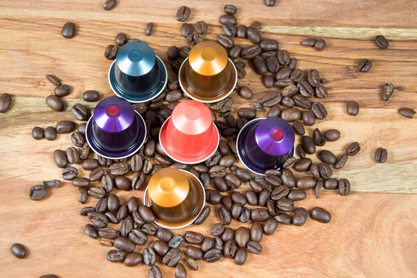 photo of coffee capsules