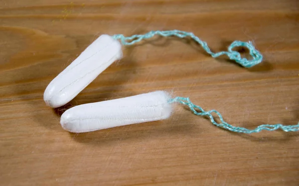 Foto von zwei Tampons — Stockfoto