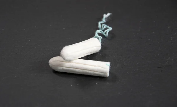 Ein Foto weißer Tampons — Stockfoto