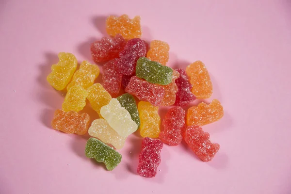 Een foto van sommige gummy beren — Stockfoto