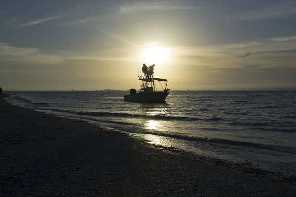 Salida del sol en la isla de Sanibel — Foto de Stock