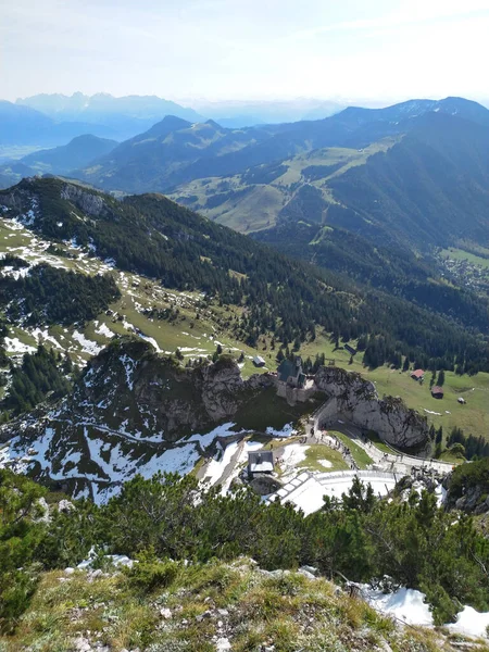 Wendelstein Bavyera Bir Dağ — Stok fotoğraf